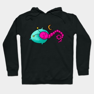 sleepy worm Hoodie